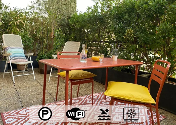 Ma Place Au Sud Aix Terrasse Parking